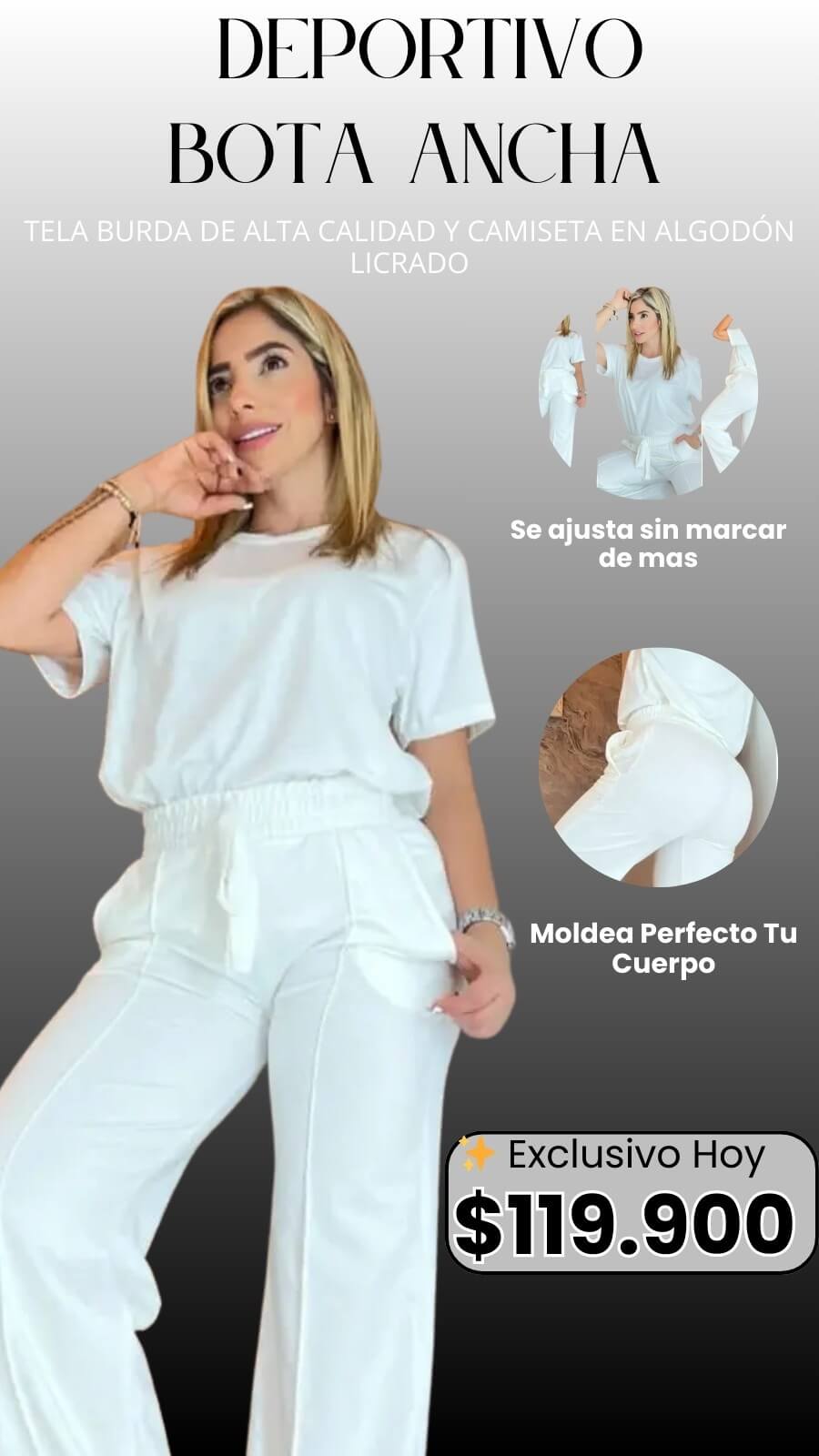 DEPORTIVO BOTA ANCHA