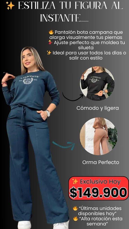 CONJUNTO BOTA CAMPANA